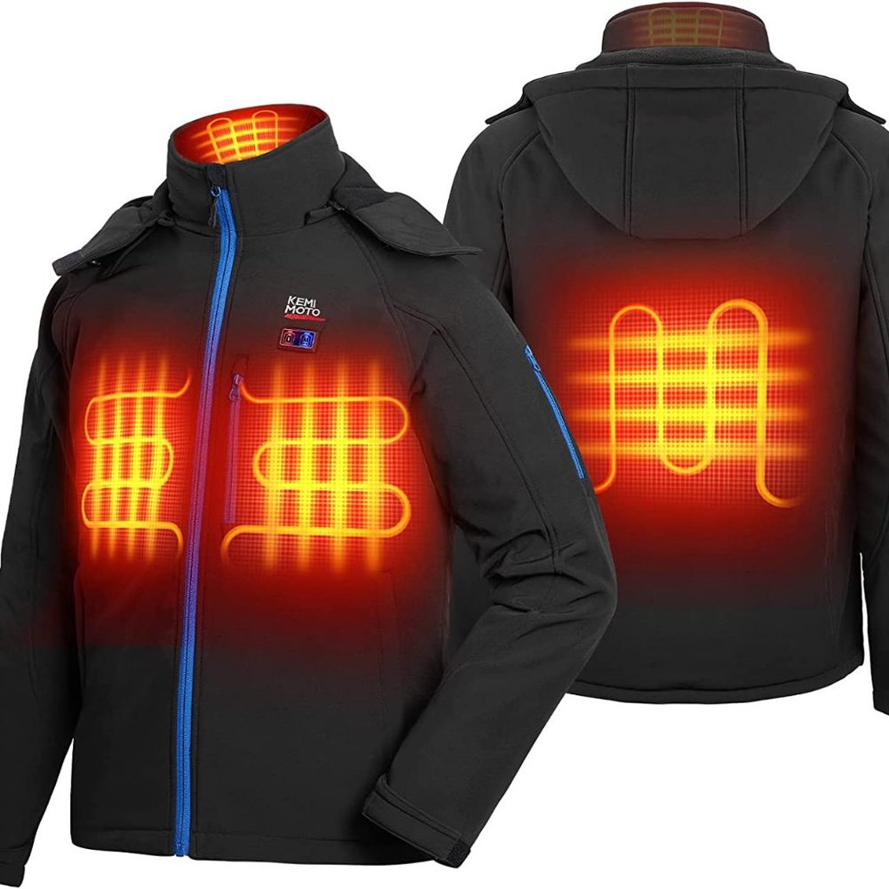 Men's Heated Jackets with Battery Pack
